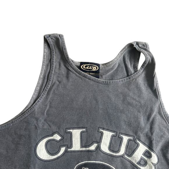 Vintage 90s Club USA Workout Tank Top Mens XL - Picture 3 of 4